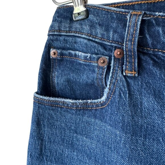 Ambercrombie & Fitch The 90's Straight Ultra Rise Sz 29/8S Med Wash 26" Inseam - Picture 7 of 15